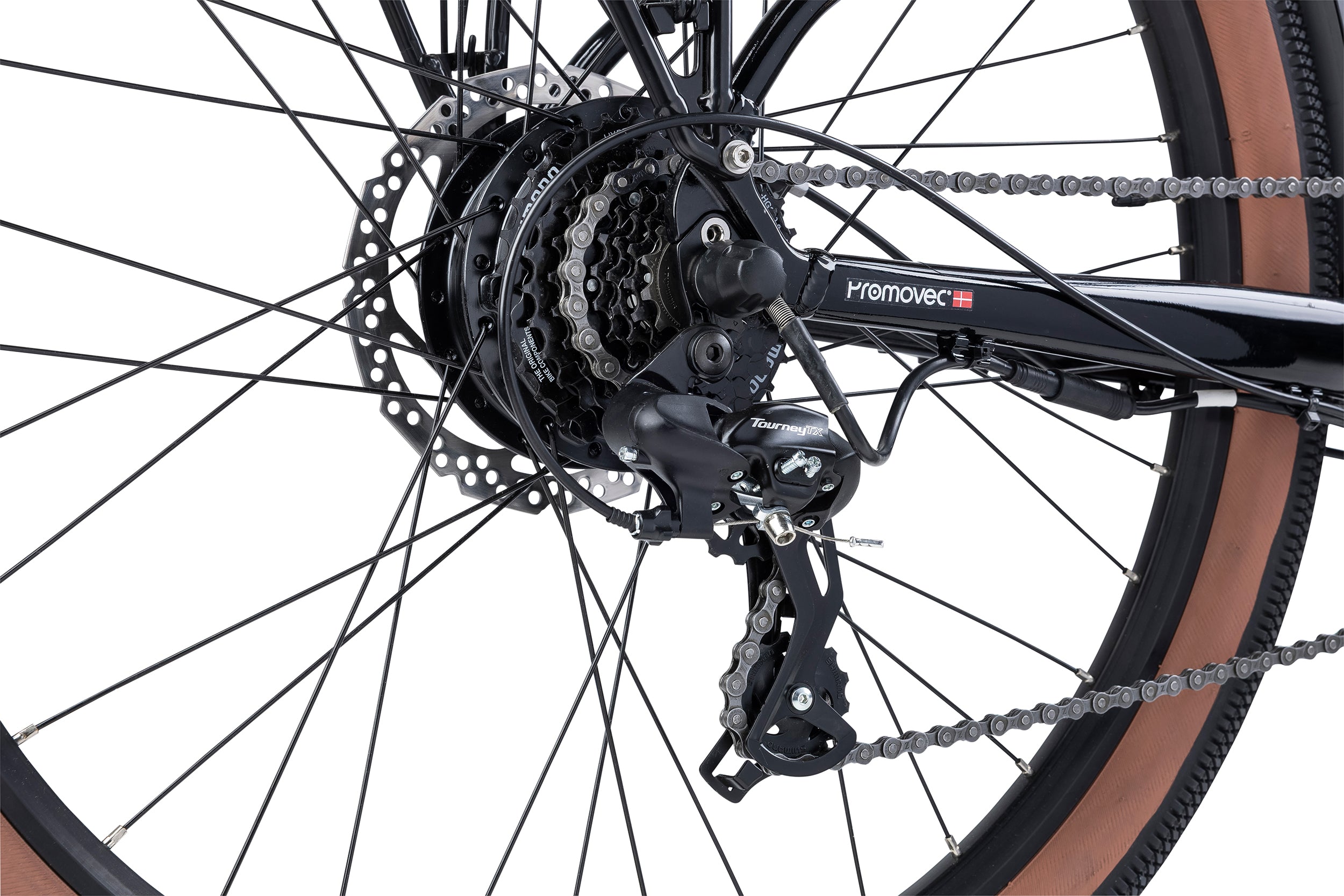 Route M - Baghjulsmotor